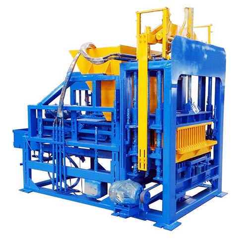 QT3-15 interlocking concrete brick machine