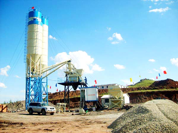 AJ-50 concrete batching plant