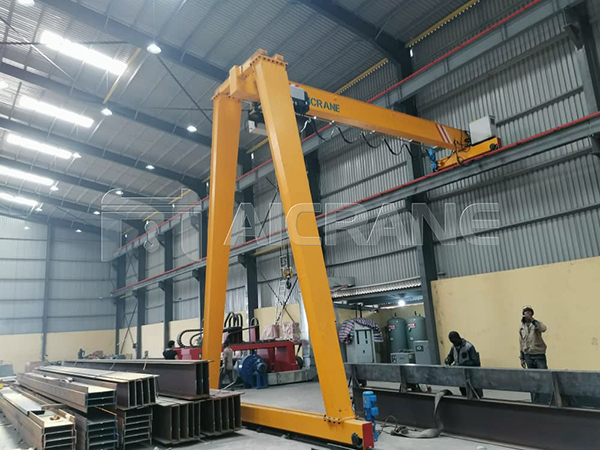 European Type Semi Gantry Crane For Sale