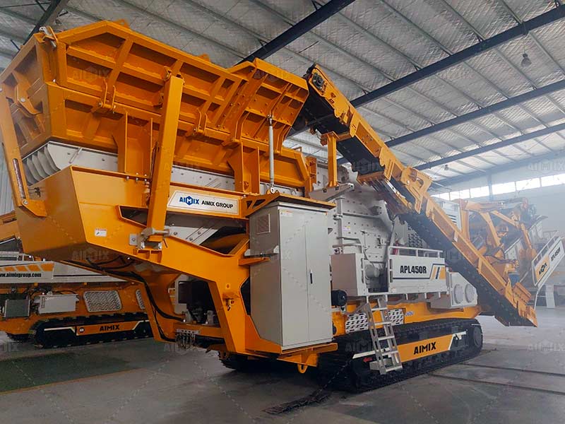 tracked impact crusher